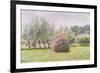 Haystack-Claude Monet-Framed Premium Giclee Print