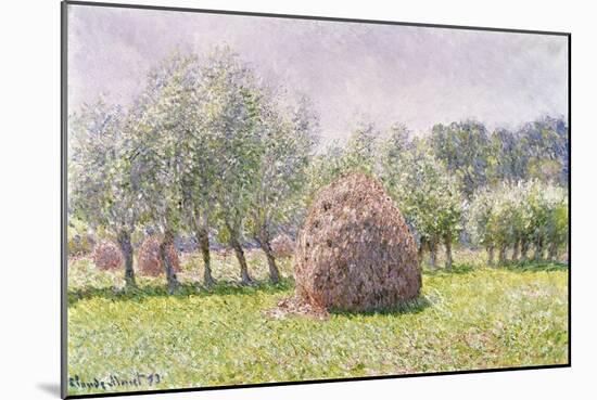 Haystack-Claude Monet-Mounted Giclee Print