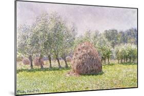 Haystack-Claude Monet-Mounted Giclee Print