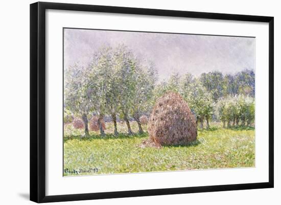 Haystack-Claude Monet-Framed Giclee Print