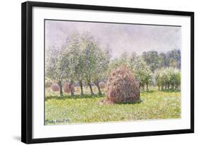 Haystack-Claude Monet-Framed Giclee Print