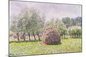 Haystack-Claude Monet-Mounted Giclee Print