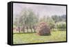 Haystack-Claude Monet-Framed Stretched Canvas