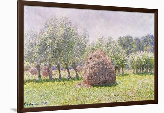 Haystack-Claude Monet-Framed Giclee Print