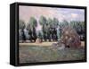 Haystacks, 1885-Claude Monet-Framed Stretched Canvas
