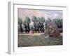 Haystacks, 1885-Claude Monet-Framed Giclee Print