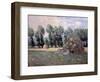 Haystacks, 1885-Claude Monet-Framed Giclee Print