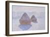 Haystacks, 1891-Claude Monet-Framed Giclee Print