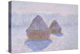 Haystacks, 1891-Claude Monet-Stretched Canvas