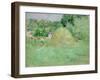 Haystacks at Bougival, 1883-Berthe Morisot-Framed Giclee Print