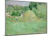 Haystacks at Bougival, 1883-Berthe Morisot-Mounted Giclee Print