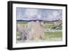 Haystacks at Iona-Francis Campbell Boileau Cadell-Framed Giclee Print