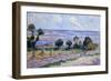 Haystacks by the Sea-Maximilien Luce-Framed Giclee Print