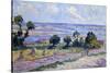 Haystacks by the Sea-Maximilien Luce-Stretched Canvas