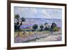 Haystacks by the Sea-Maximilien Luce-Framed Giclee Print
