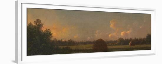 Haystacks, C.1876–82-Martin Johnson Heade-Framed Giclee Print