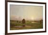 Haystacks, C.1876-88-Martin Johnson Heade-Framed Giclee Print