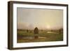 Haystacks, C.1876-88-Martin Johnson Heade-Framed Giclee Print