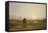 Haystacks, C.1876-88-Martin Johnson Heade-Framed Stretched Canvas