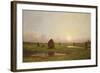 Haystacks, C.1876-88-Martin Johnson Heade-Framed Giclee Print