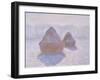 Haystacks (Effect of Snow and Sun), 1891-Claude Monet-Framed Premium Giclee Print