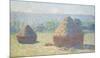 Haystacks, End of Summer, 1891-Claude Monet-Mounted Giclee Print