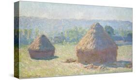 Haystacks, End of Summer, 1891-Claude Monet-Stretched Canvas