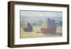 Haystacks, End of Summer, 1891-Claude Monet-Framed Art Print