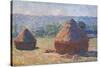 Haystacks, End of the Summer, Morning Effects-Claude Monet-Stretched Canvas