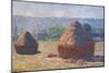 Haystacks, End of the Summer, Morning Effects-Claude Monet-Mounted Art Print