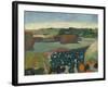 Haystacks in Brittany, 1890-Paul Gauguin-Framed Giclee Print