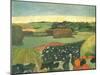 Haystacks in Brittany, 1890-Paul Gauguin-Mounted Giclee Print