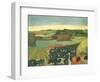 Haystacks in Brittany, 1890-Paul Gauguin-Framed Giclee Print