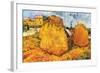 Haystacks in Provence, 1888-Vincent van Gogh-Framed Giclee Print