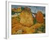 Haystacks in Provence, c.1888-Vincent van Gogh-Framed Giclee Print