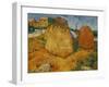 Haystacks in Provence, c.1888-Vincent van Gogh-Framed Giclee Print