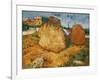 Haystacks in Provence. Oil on canvas (1888) Cat. No. 226.-Vincent van Gogh-Framed Giclee Print