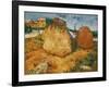 Haystacks in Provence. Oil on canvas (1888) Cat. No. 226.-Vincent van Gogh-Framed Giclee Print