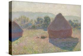 Haystacks, Midday, 1890-Claude Monet-Stretched Canvas