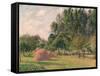 Haystacks, Morning, Éragny, 1899-Camille Pissarro-Framed Stretched Canvas