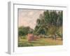 Haystacks, Morning, Éragny, 1899-Camille Pissarro-Framed Giclee Print