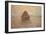 Haystacks, Sun on the Mist-Claude Monet-Framed Giclee Print