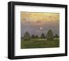 Haystacks Twilight, 1899-Isaac Levitan-Framed Art Print