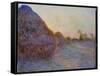 Haystacks-Claude Monet-Framed Stretched Canvas