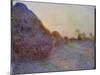 Haystacks-Claude Monet-Mounted Giclee Print