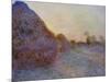 Haystacks-Claude Monet-Mounted Giclee Print