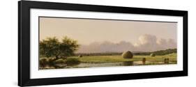 Haystacks-Martin Johnson Heade-Framed Giclee Print