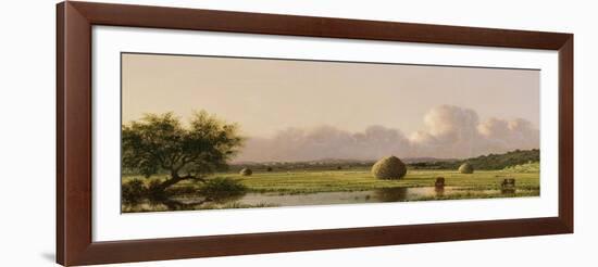 Haystacks-Martin Johnson Heade-Framed Giclee Print