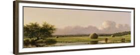 Haystacks-Martin Johnson Heade-Framed Giclee Print