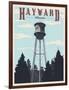 Hayward Water Tower-Steve Thomas-Framed Giclee Print